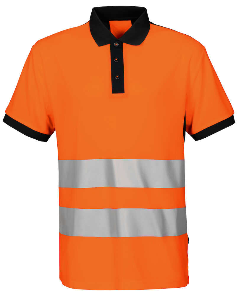T-Shirt Alta Visibilità 6008 HI-VIS POLO PIQUÉ EN ISO 20471 - classe 2 PROJOB