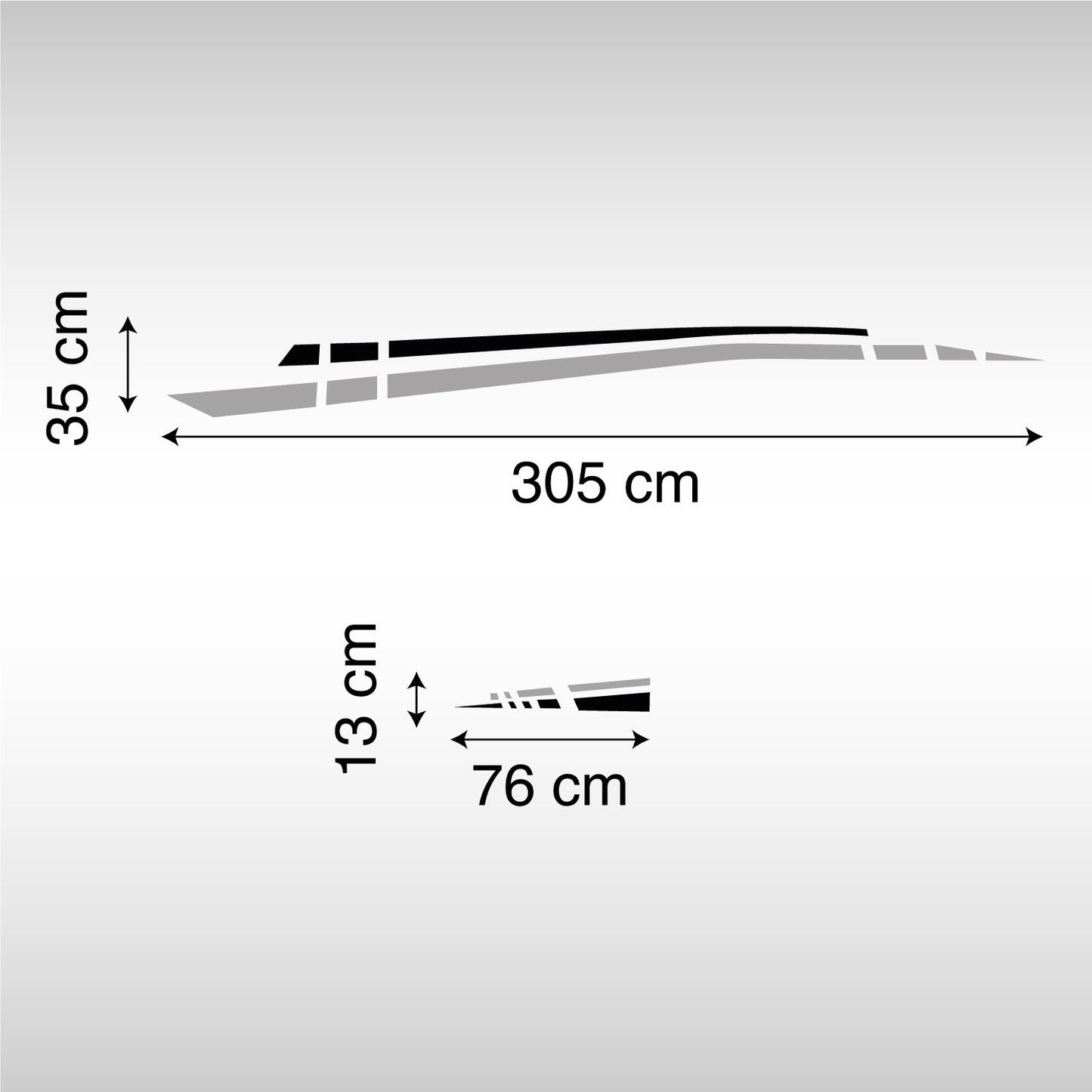 Adesivo Camper - Linea Elegante e Dinamica