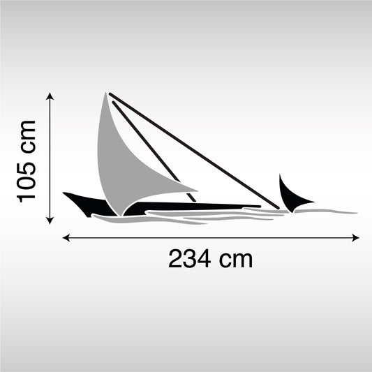 Adesivo Camper - Vela sul Mare