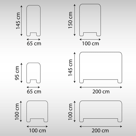 Cavalletto Bifacciale in Polionda