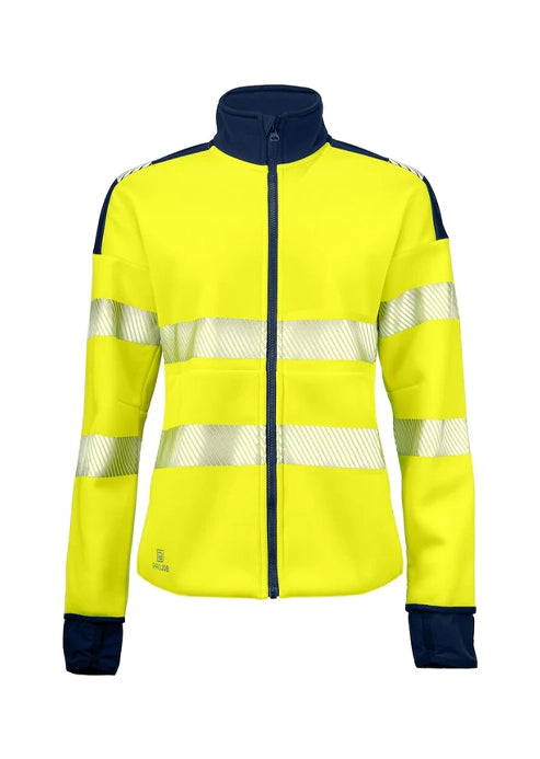 Felpa Cardigan HI-VIS EN ISO 20471 Alta Visibilità - Classe 3/2 Donna PROJOB