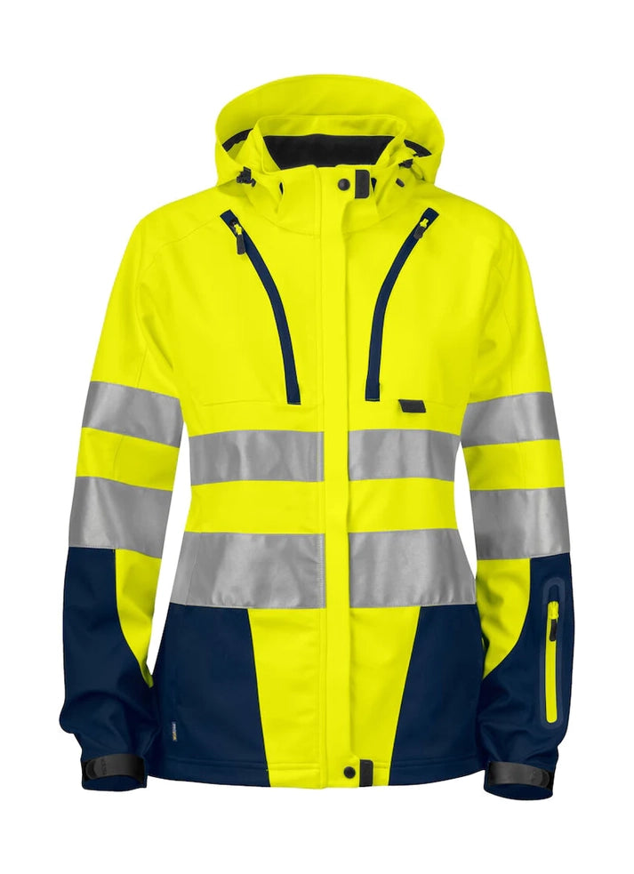 Giacca HI-VIS Softshell ISO 20471 Alta Visibilità - Classe 3/2 Donna PROJOB