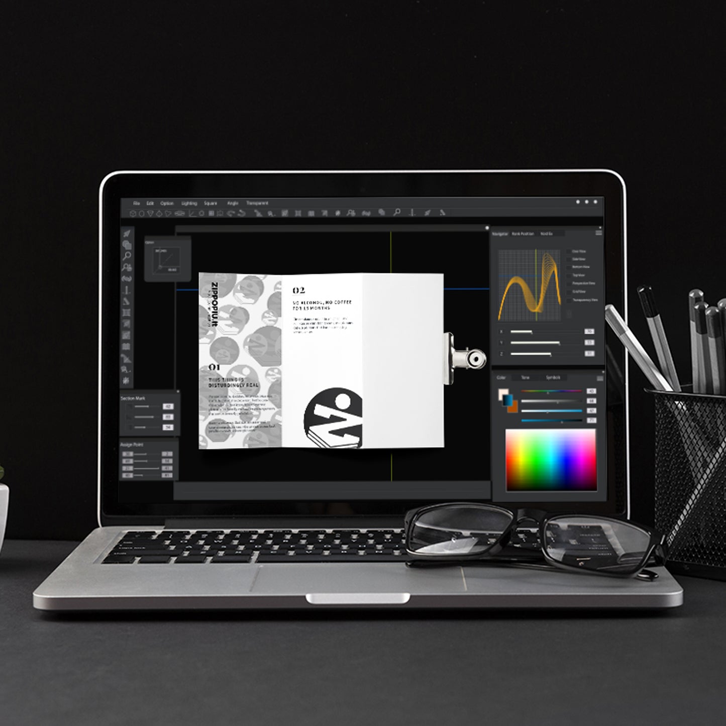 Servizio di Design Grafico PIEGHEVOLI