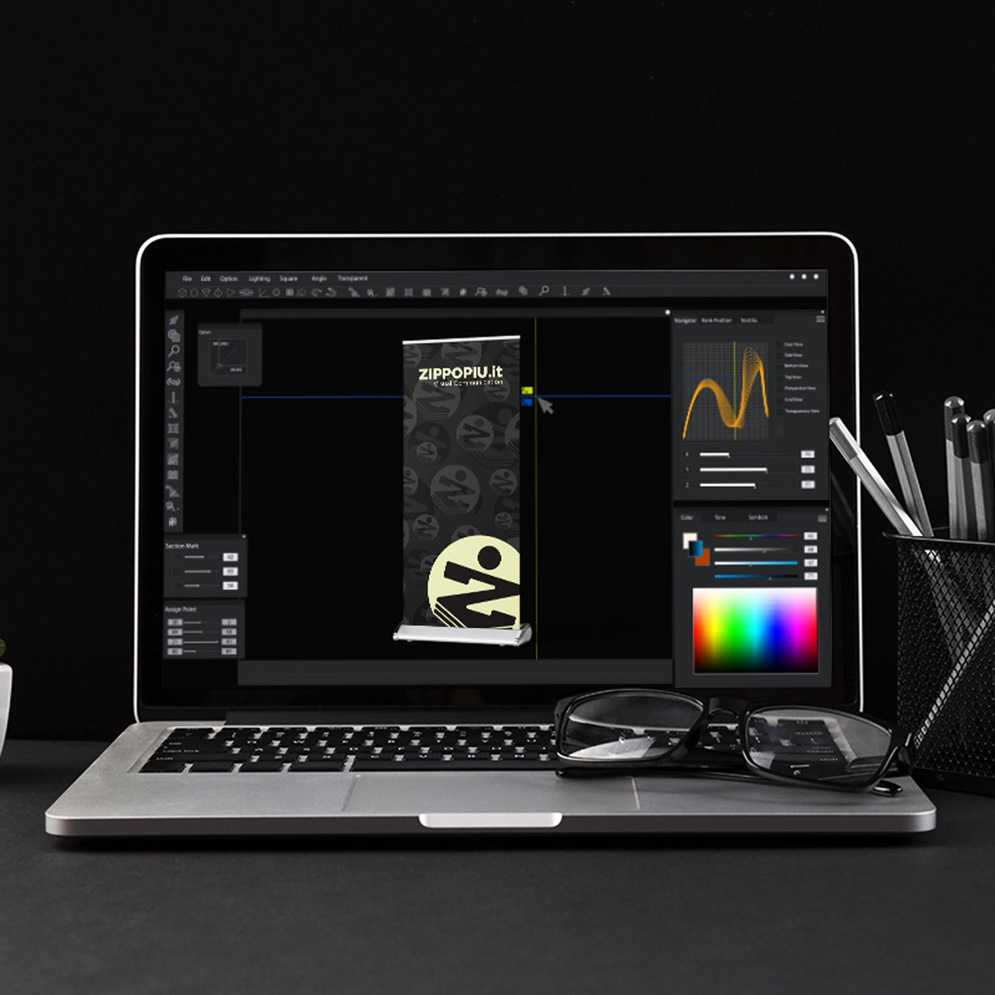 Servicio de Diseño Gráfico ROLL-UP