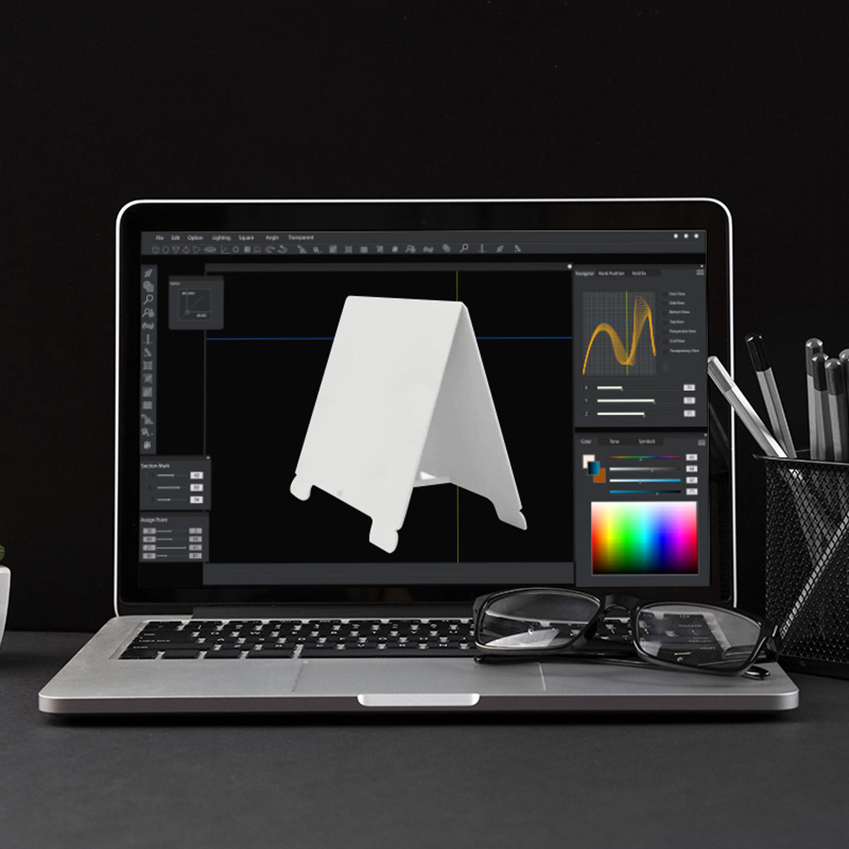 DOUBLE-SIDED A-FRAME Graphic Design Service