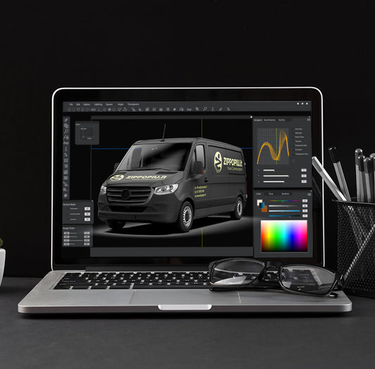 Servizio di Design Grafico Furgone 2 "BASIC"
