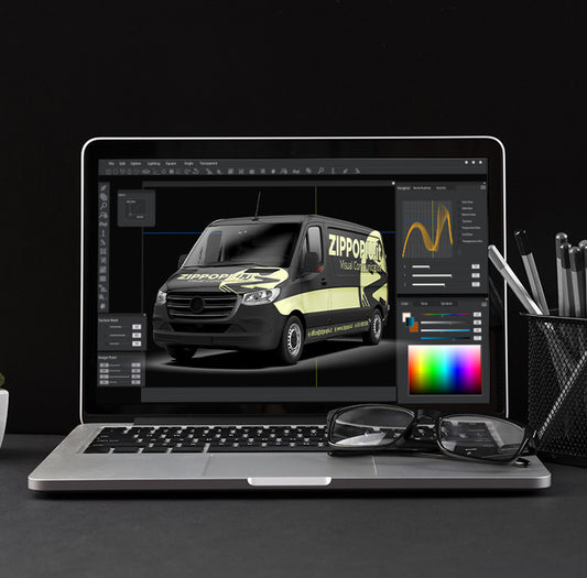 Servizio di Design Grafico Furgone 4 "SUPER"