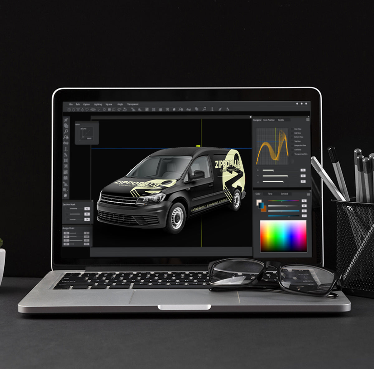 Van Graphic Design Service 3 "ADVANCED"