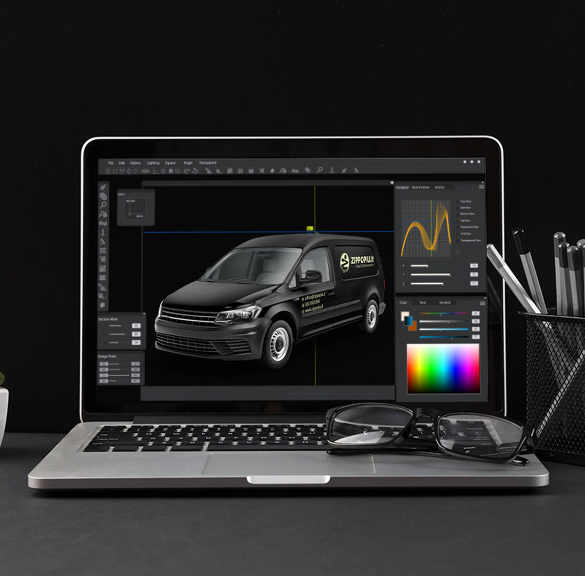 Van Graphic Design Service 1 "MINIMAL"