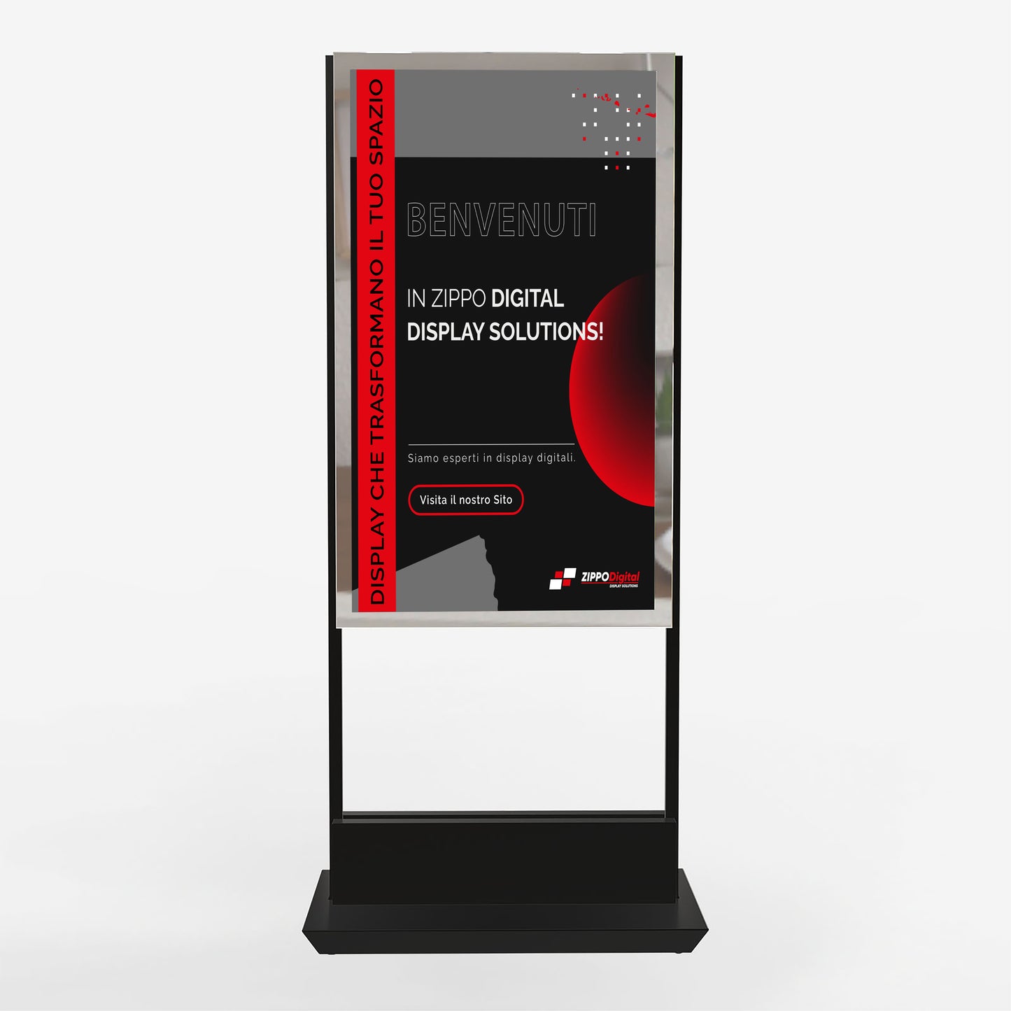 Luxury Complete Showcase Totem + 3 Years Software Included - 24/7 Use