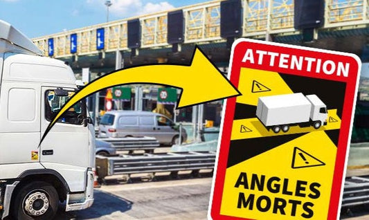 Guarda Oltre: Adesivo per Angoli Morti, Sicurezza al Primo Posto