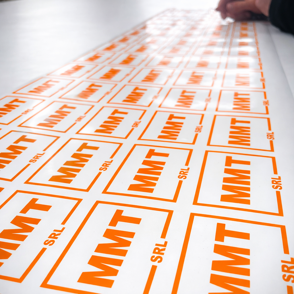 Custom Pre-spaced Stickers