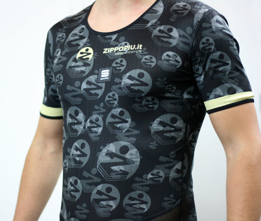 Intimo Mezze Maniche PRO BASELAYER TEE ZIPPOPIU.it Cycling Team