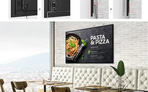 📺 DIGITAL SIGNAGE PER HOTEL & RISTORANTI – MENÙ DIGITALI E INFO CLIENTI