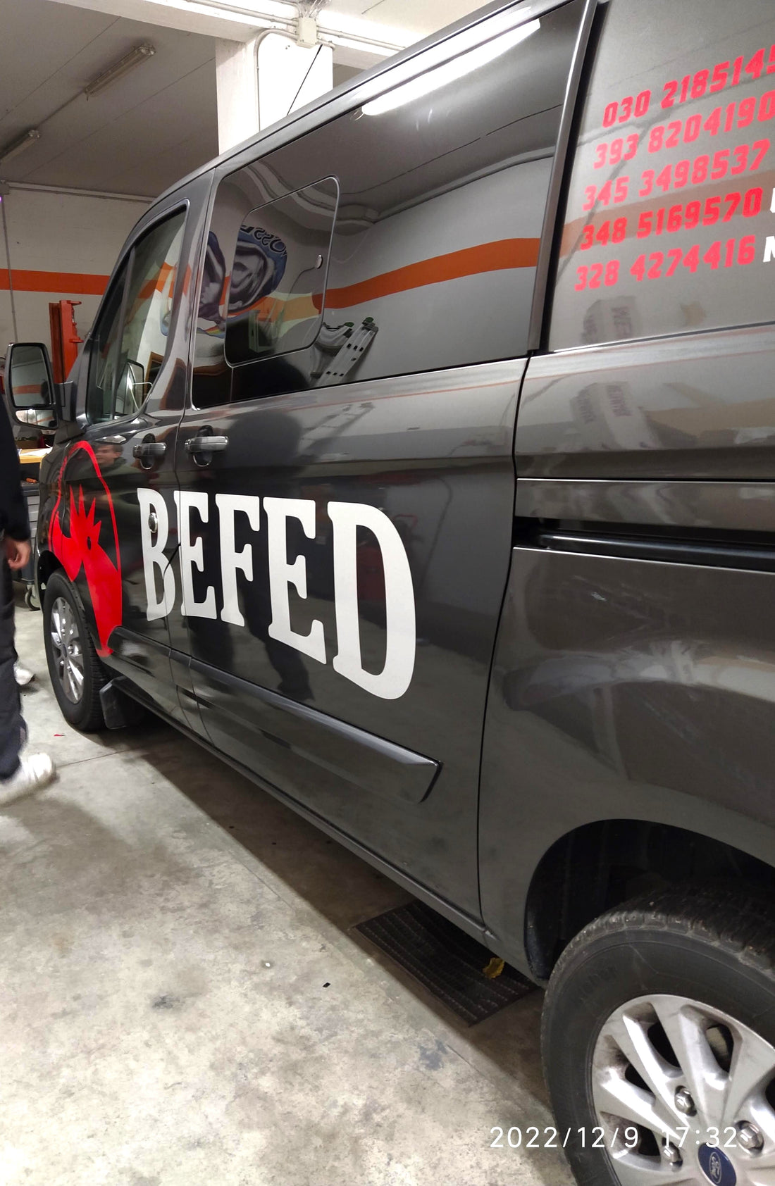befed furgone wrapping