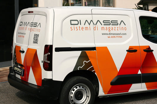 DI MASSA SRL: Wrapping Completo della Flotta di Furgoni