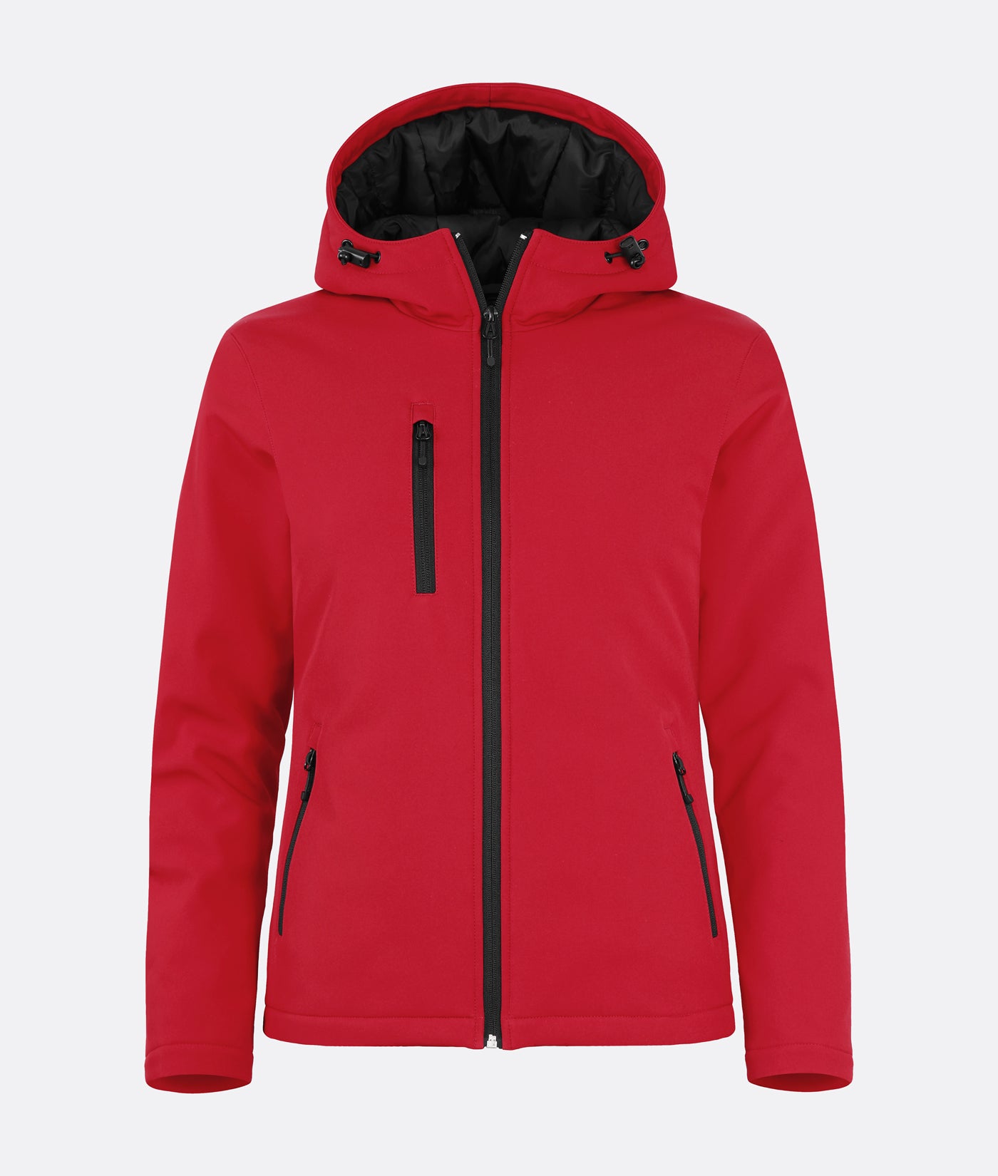 Giacca Manica Lunga Imbottita con Cappuccio Softshell Donna