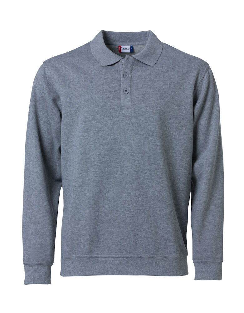 Felpa Basic Polo Sweater Unisex CLIQUE