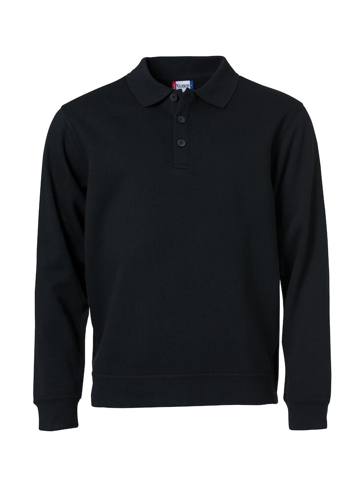 Felpa Basic Polo Sweater Unisex CLIQUE