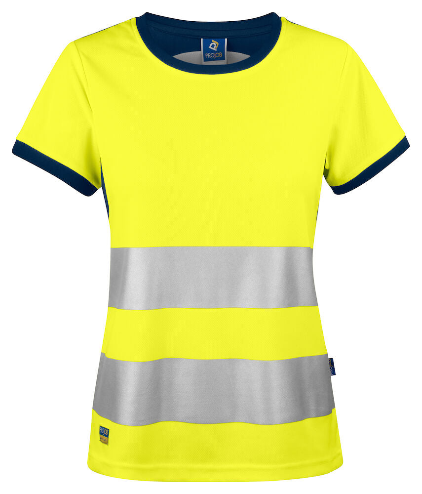 T-Shirt HI-VIS EN ISO 20471 - Classe 2 6012 Donna PROJOB