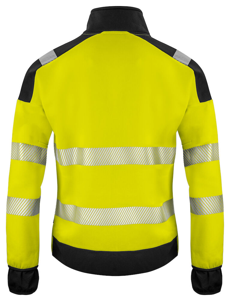 Felpa Cardigan 6109 HI-VIS - EN ISO 20471 - classe 3/2 Uomo PROJOB