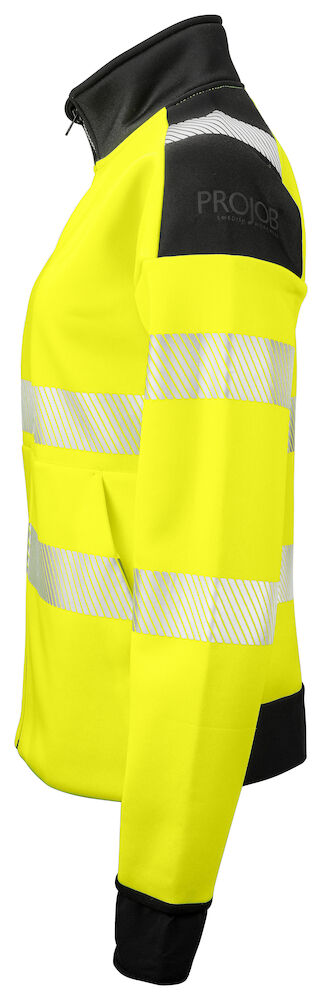 Felpa Cardigan HI-VIS  EN ISO 20471 Classe 3/2 Donna PROJOB