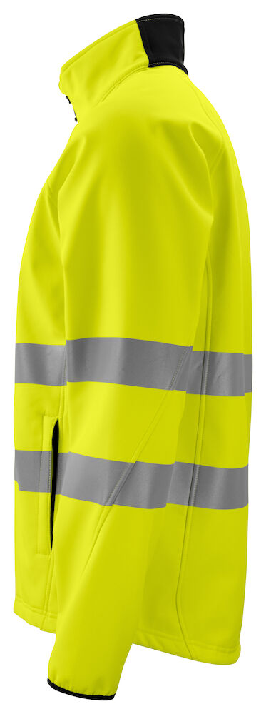 GIACCA SOFTSHELL 6432 HI-VIS EN ISO 20471 Alta Visibilità - classe 3/2 PROJOB