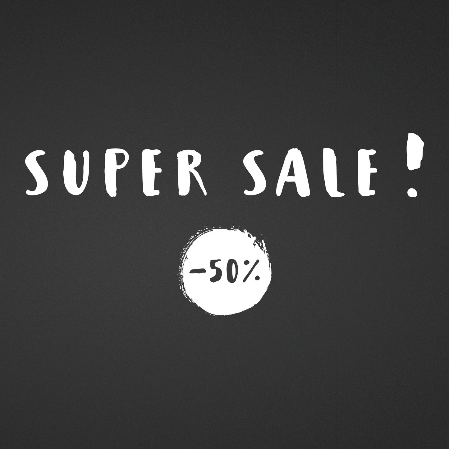 Adesivo Intagliato "Super Sale!"