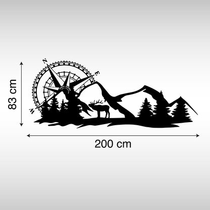 Adhesivo para Camper - Montaña 3