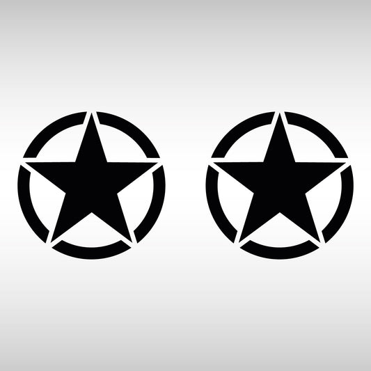 US ARMY sticker - Military star 