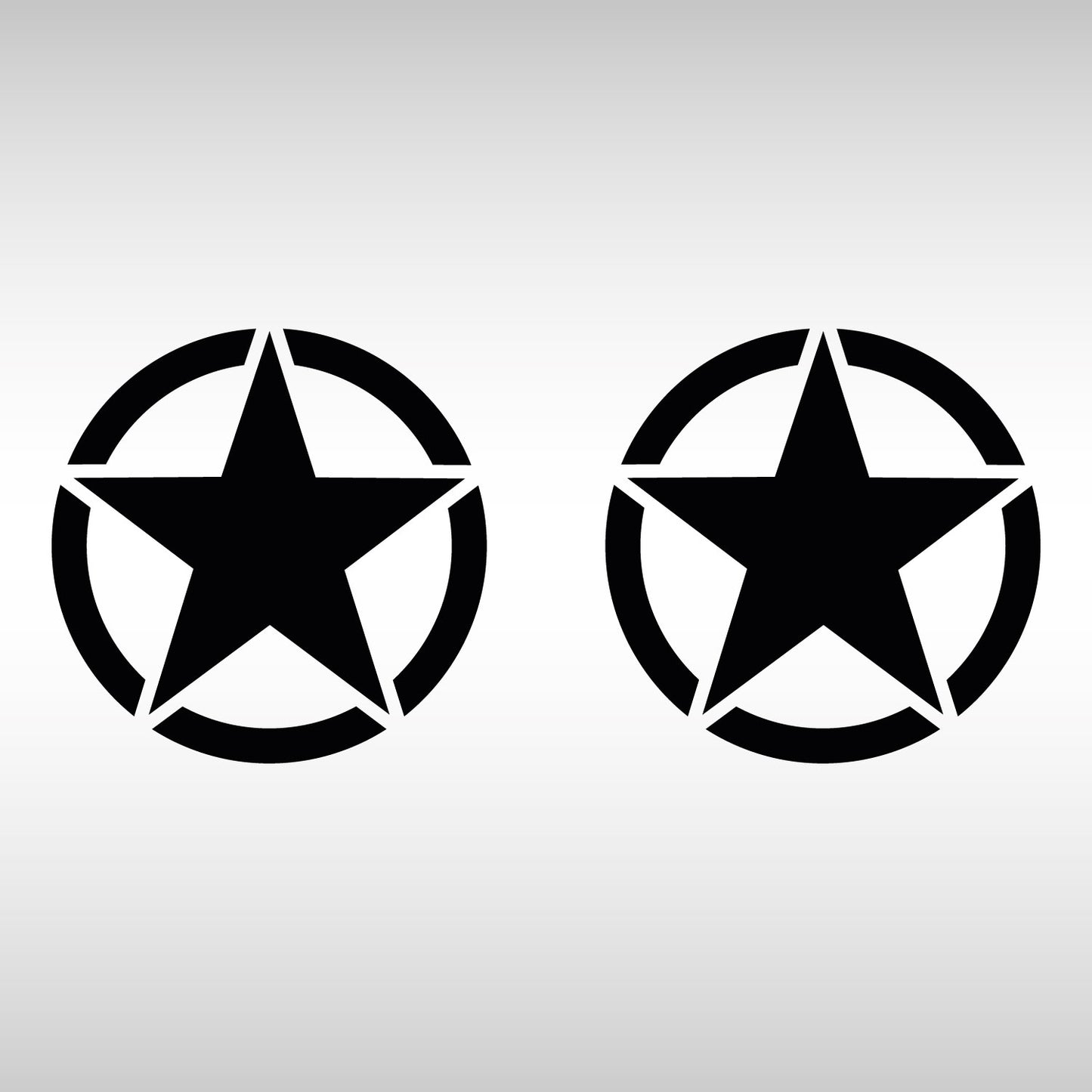 US ARMY sticker - Military star 