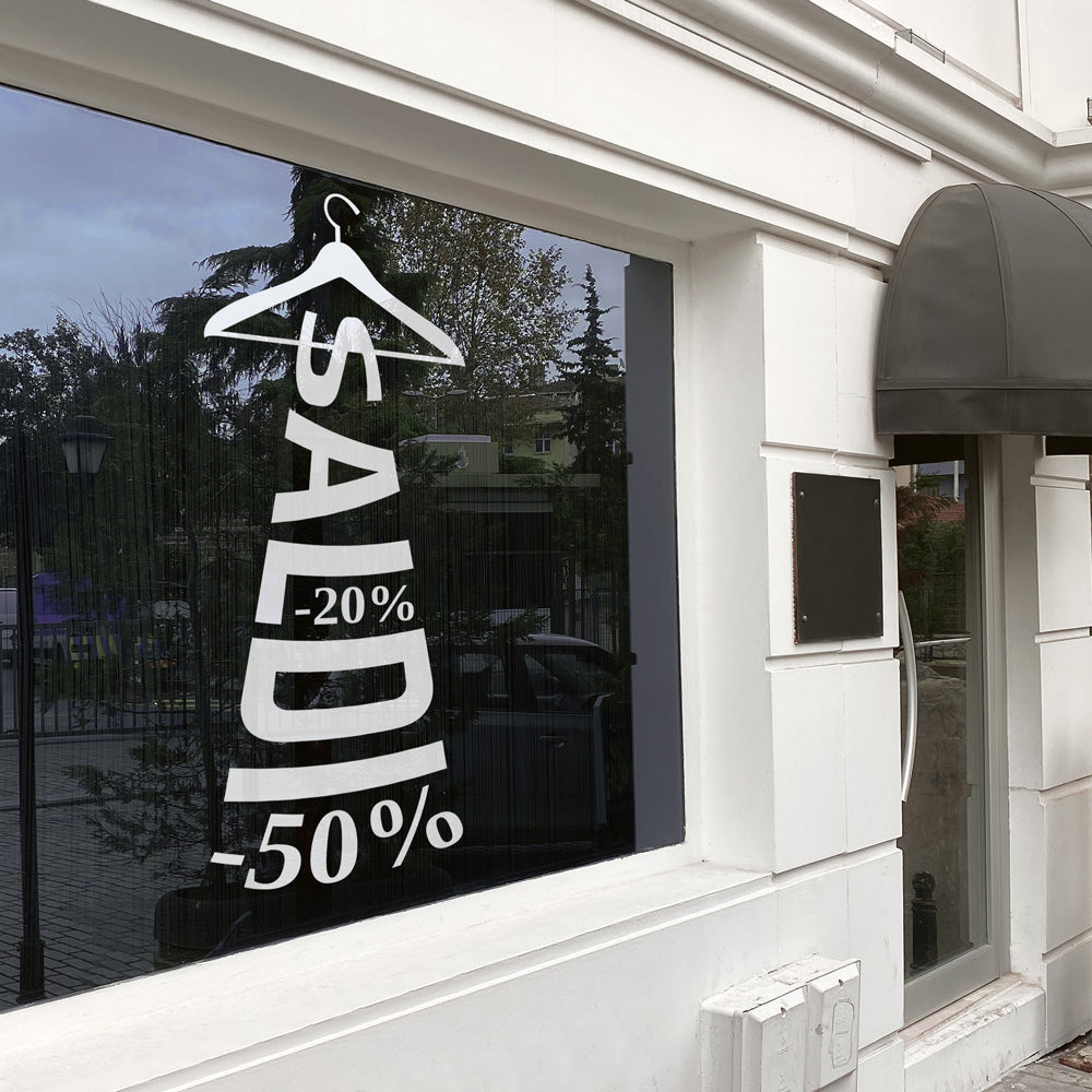 "'Discounts MOD.D' sticker: from 10% to 90%