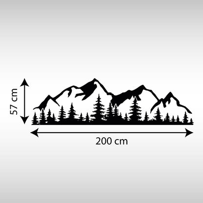 Adhesivo para Camper - Montaña 2