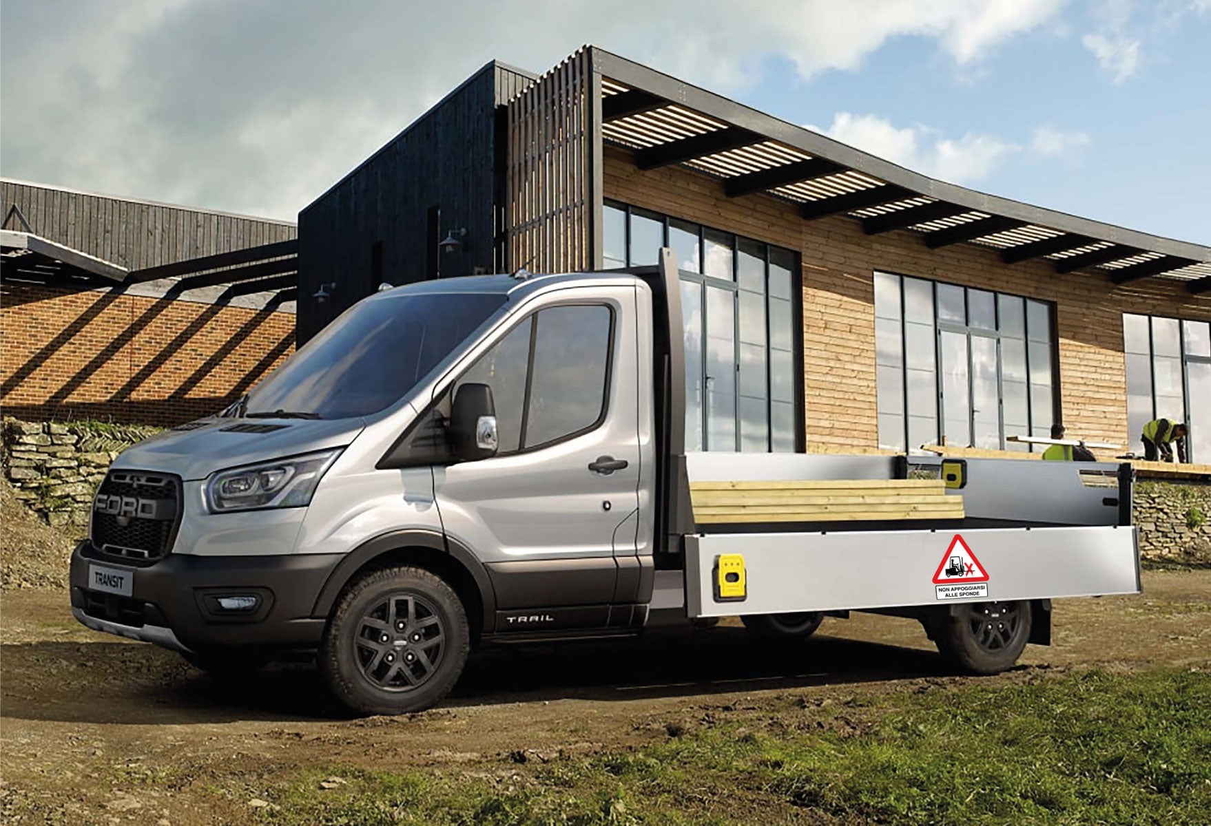 Adesivo di Sicurezza per Camion & Muletti – Alta Visibilità Adesivo di Sicurezza per Camion & Muletti – Alta Visibilità