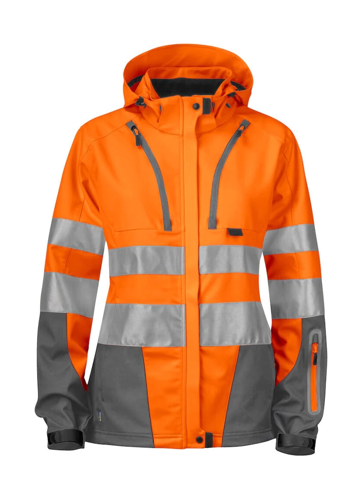 Giacca HI-VIS Softshell ISO 20471 Alta Visibilità - Classe 3/2 Donna PROJOB