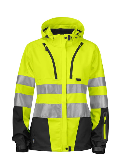 Giacca HI-VIS Softshell ISO 20471 Alta Visibilità - Classe 3/2 Donna PROJOB