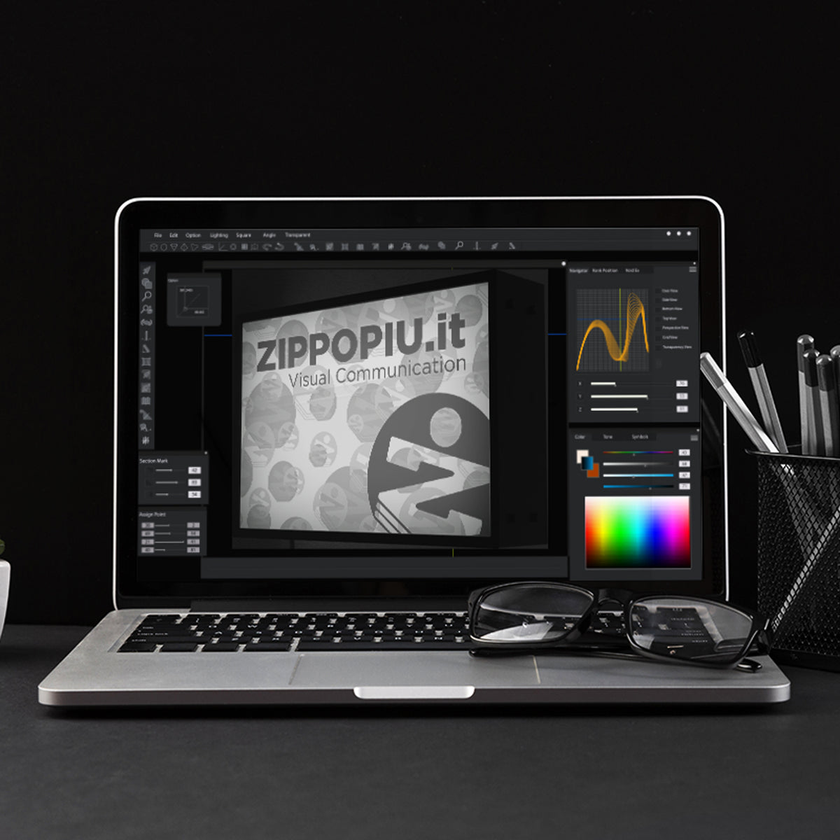 LIGHT BOX Graphic Design Service