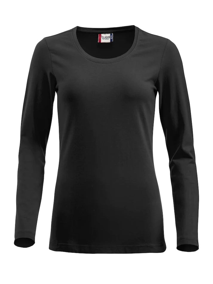 T-Shirt Carolina L/S Manica Lunga Donna CLIQUE