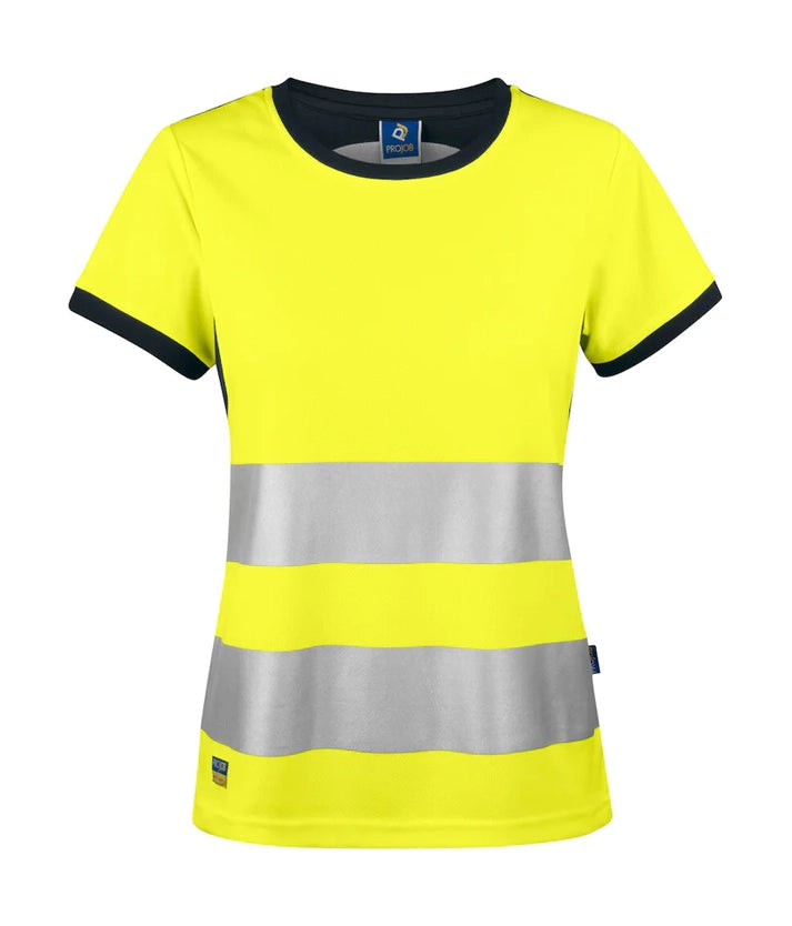 T-Shirt HI-VIS EN ISO 20471 Alta Visibilità - Classe 2 6012 Donna PROJOB