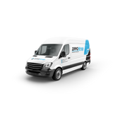 Example of a GREAT van with the Advanced wrapping package