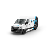 Example of a GREAT van with the Super wrapping package