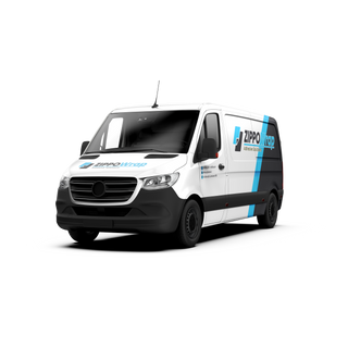 Medium van with the Super wrapping package