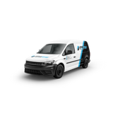 Example of a SMALL van with the Super wrapping package