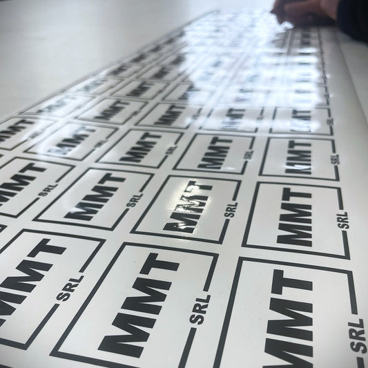 Custom Pre-spaced Stickers 