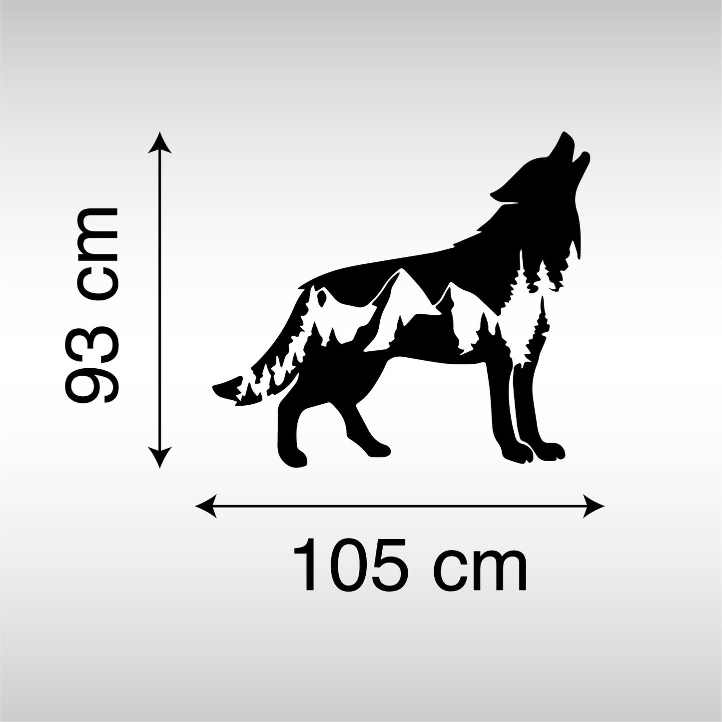 Sticker for Camper - Free Guide: The Nomad Wolf