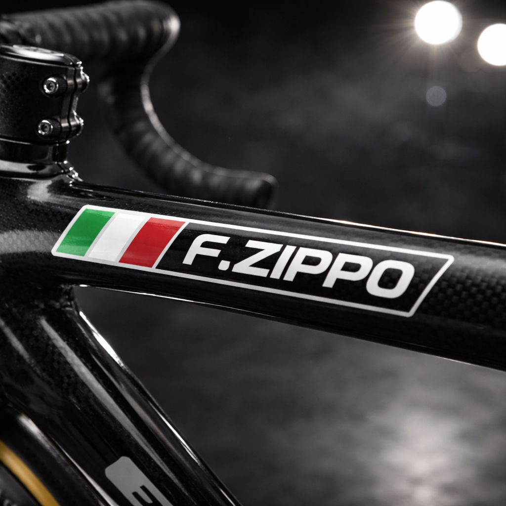 Personalized Name Stickers with Italian Flag