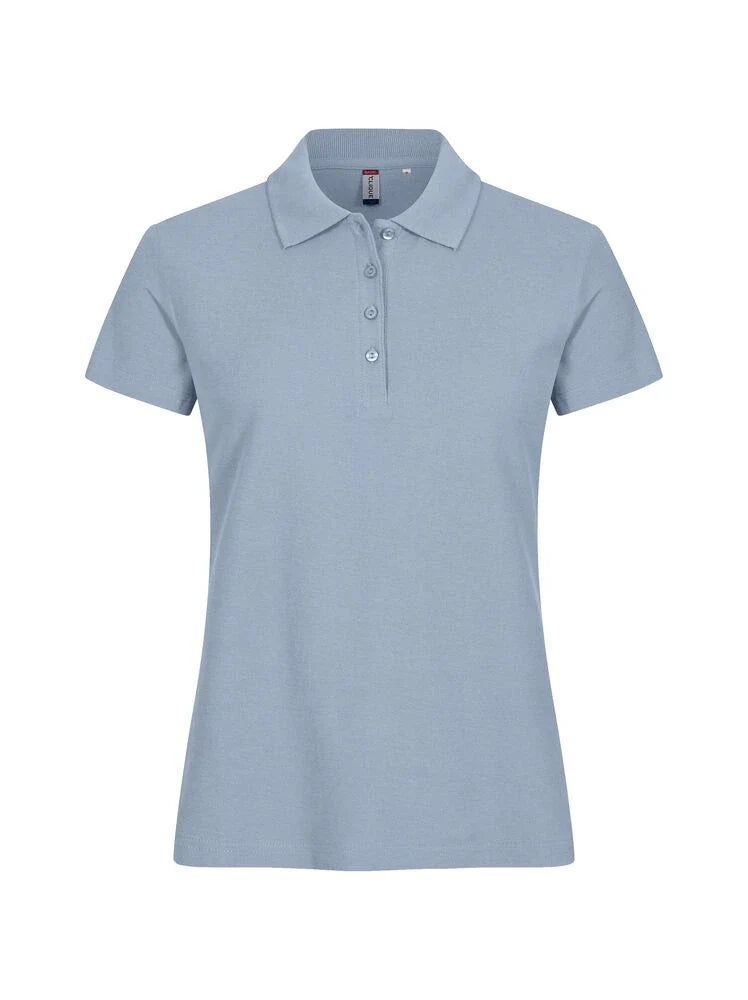 Basic Polo Donna - Azzurro Pastello