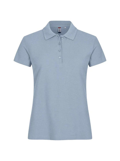 Basic Polo Donna - Azzurro Pastello