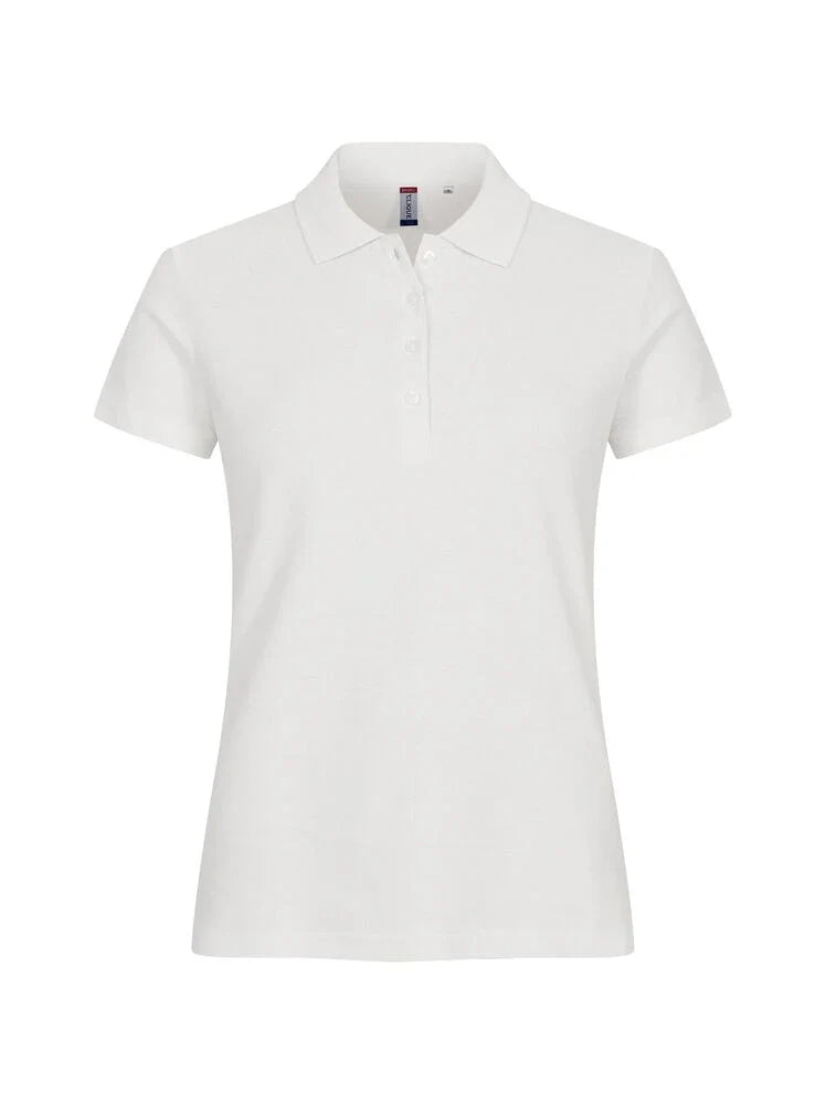 Basic Polo Donna - Bianco Avorio