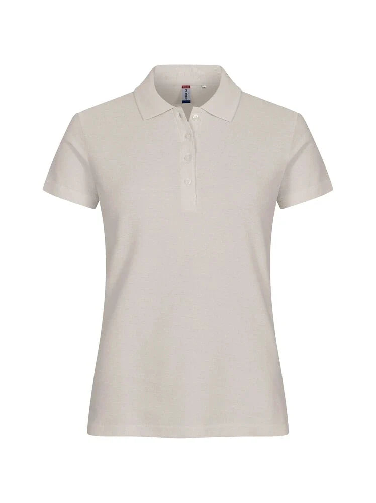 Basic Polo Donna - Pietra